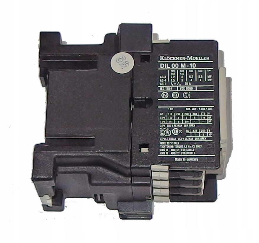 EATON Stycznik mocy I=15, 5A [AC-3] 1Z 0R DILM15-10(24VDC)