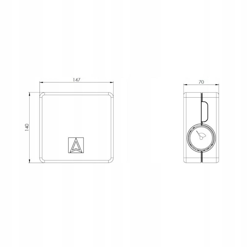 Grupa bezpieczeństwa Afriso KSG mini do instalacji C.O 77350 z izolacją 48h