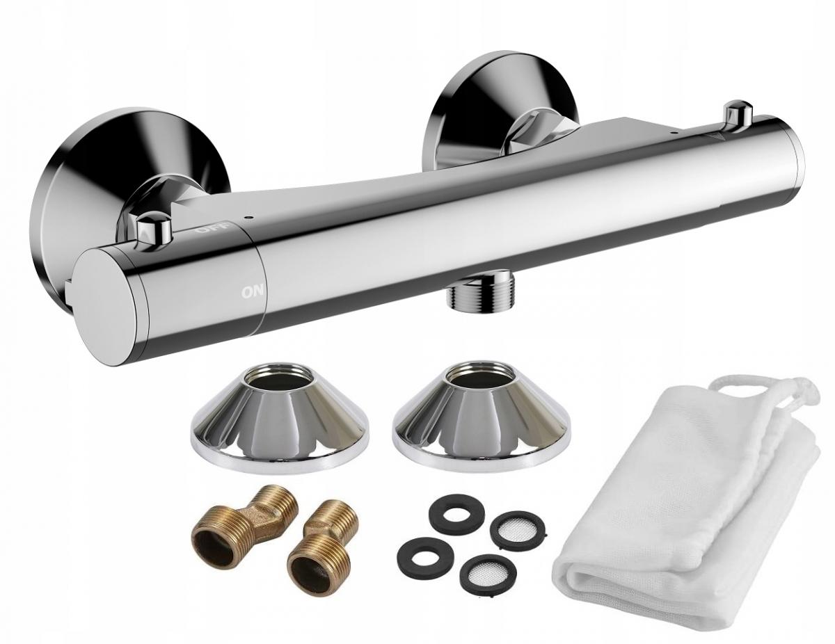 INVENA ZESTAW NATRYSKOWY NA DRĄŻKU SIROS 3F