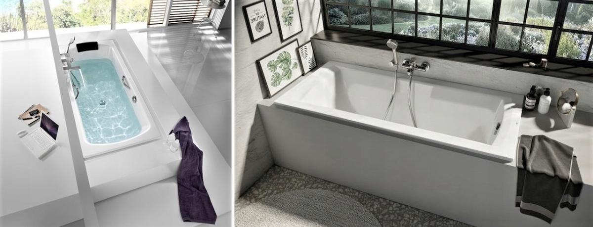 ROCA Wanna VYTHOS akrylowa 1600x750 prostokątna biał