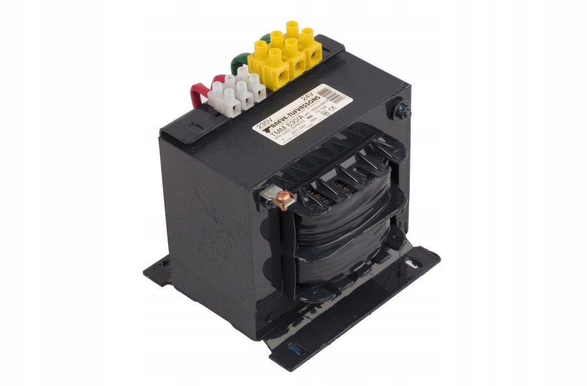 Transformator jednofazowy TMM 630VA 230/24V IP00 separacyjny lub bezpieczeń