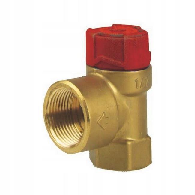 AFRISO Zawór bezpieczeństwa MS 1/2 cala x 3/4 cala 2 bar do instalacji C.O.