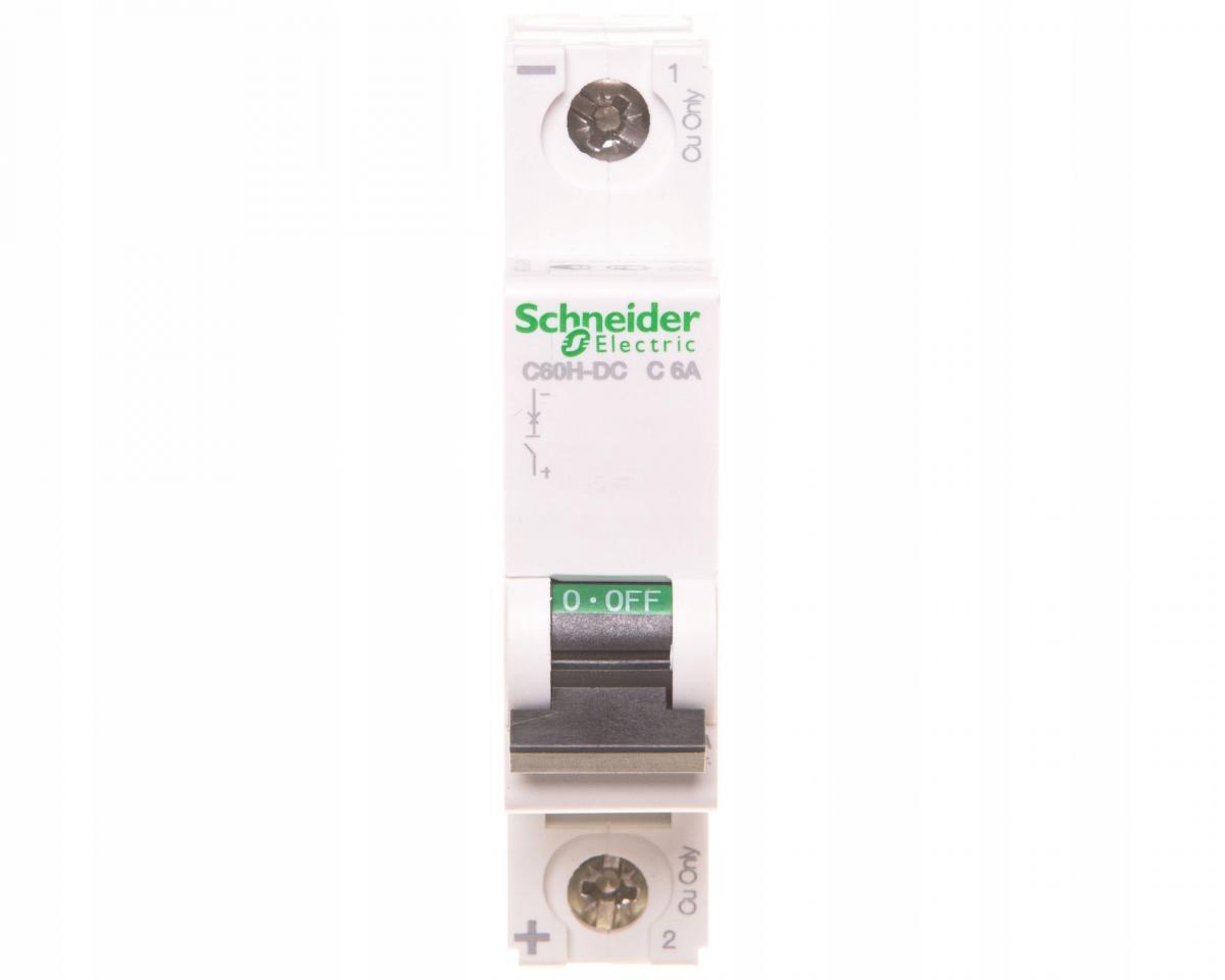 SCHNEIDER ELECTRIC Wyłącznik nadprądowy C60H-DC-C6-1 C 6A 1-biegunowy