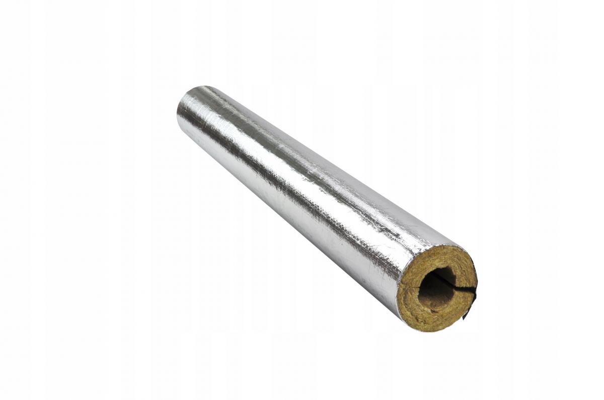 PAROC Otulina z wełny mineralnej Paroc Section Alucoat T gr.50mm śr. 76mm