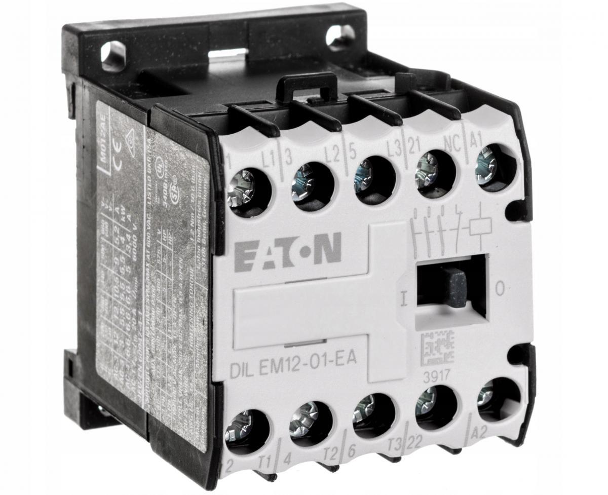 Stycznik miniaturowy, 5, 5kW/400V, sterowanie 230VAC DILEM12-01-EA(230V50HZ