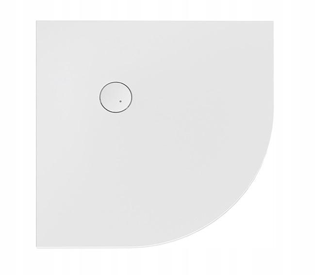 Brodzik min półokrągły SANPLAST Open Mineral BP-M/OPEN 90x90x1,5 biały