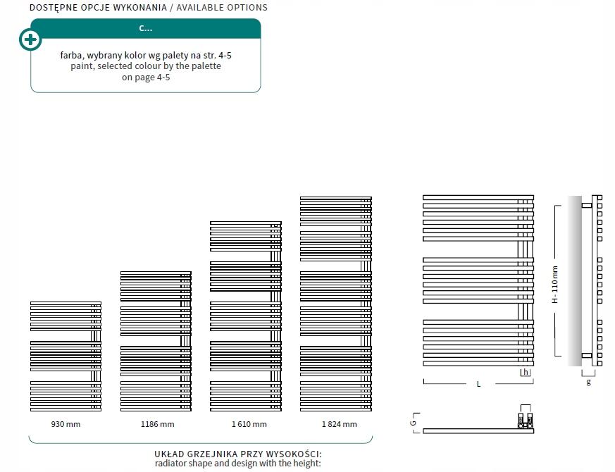 INSTALPROJEKT GIULIETTA dolny GLT-50/90