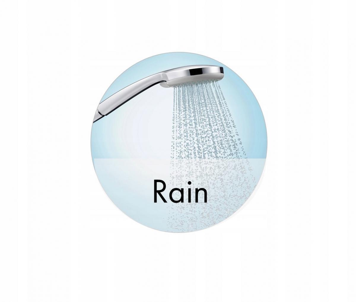 Słuchawka prysznica Hansgrohe Croma srebrny