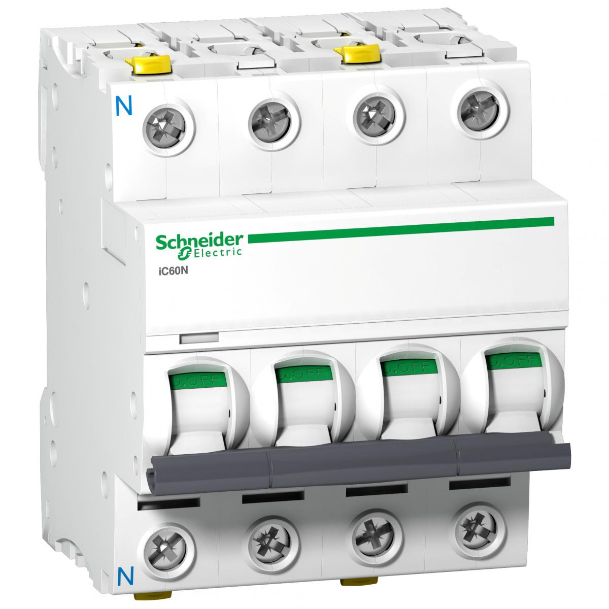 SCHNEIDER ELECTRIC Wyłącznik nadprądowy iC60N-C16-3N C 16A 3N-biegunowy