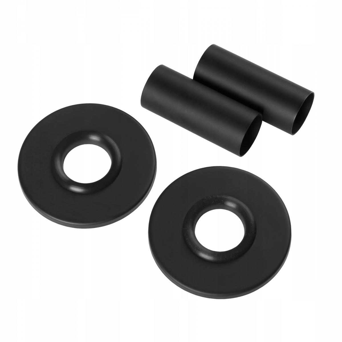 INVENA GRZEJNIK ŁAZ. 540X1200 + KPL. OSIOWY + MASKOWNICA POJ - CZARNO-ZŁOTY