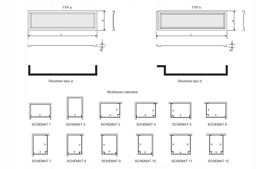 Brodzik akryl prostokątny 80x90x15 cm SANPLAST Classic B/CL 80x90x15+STB