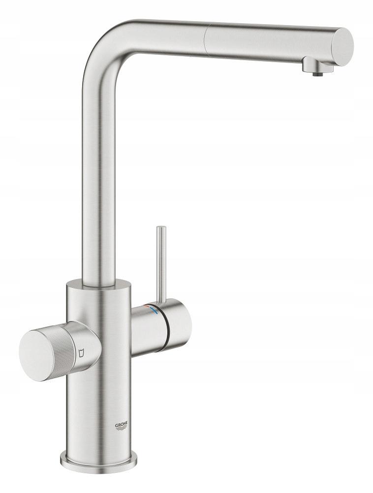 Bateria filtrująca Grohe Blue Pure Minta z wyciąganą, obracaną w zakresie 3