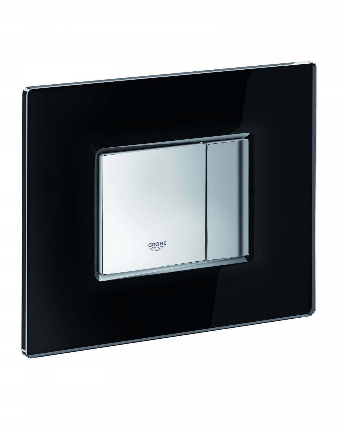 Przycisk uruchamiający GROHE Skate Cosmopolitan szkło aksamitna czerń