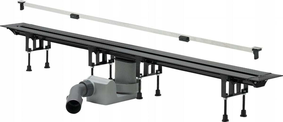 VIEGA Odwodnienie prysznicowe Advantix Vario 300 - 1200 tworzywo czarny