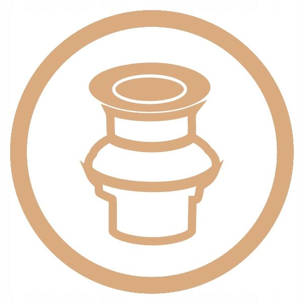 INVENA BATERIA UMYWALKOWA AVA NEW Z KORKIEM