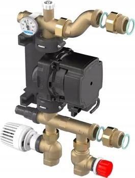 UPONOR Uponor Fluvia T zestaw mieszający PUSH-23-B-W