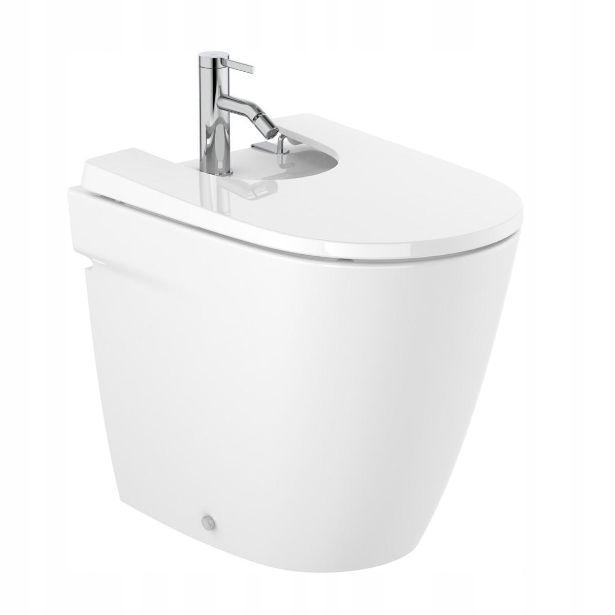 ROCA Bidet stojący ONA przyścienny 53 cm biały połysk
