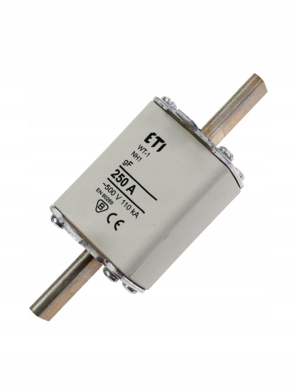 ETI Wkładka topikowa przemysłowa szybka NH1/WT-1 GF 250A/500V