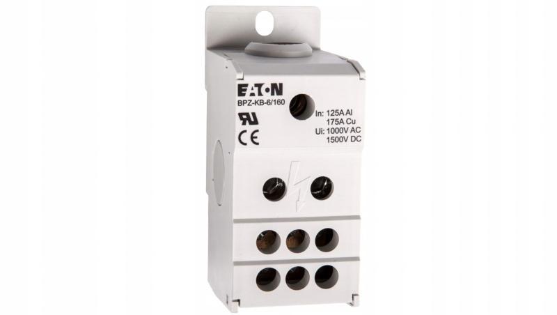 EATON Modułowy blok listew rozdzielczych, 1-biegunowy BPZ-KB-6/160
