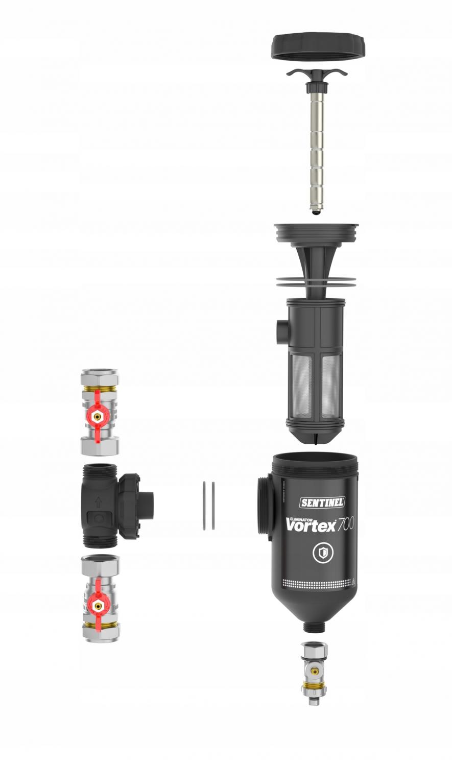 Filtr magnetyczny VORTEX 700 1