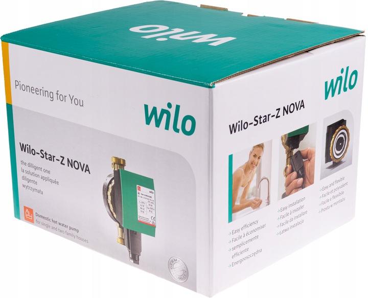 Pompa cyrkulacyjna WILO Star-Z A NOVA 48h