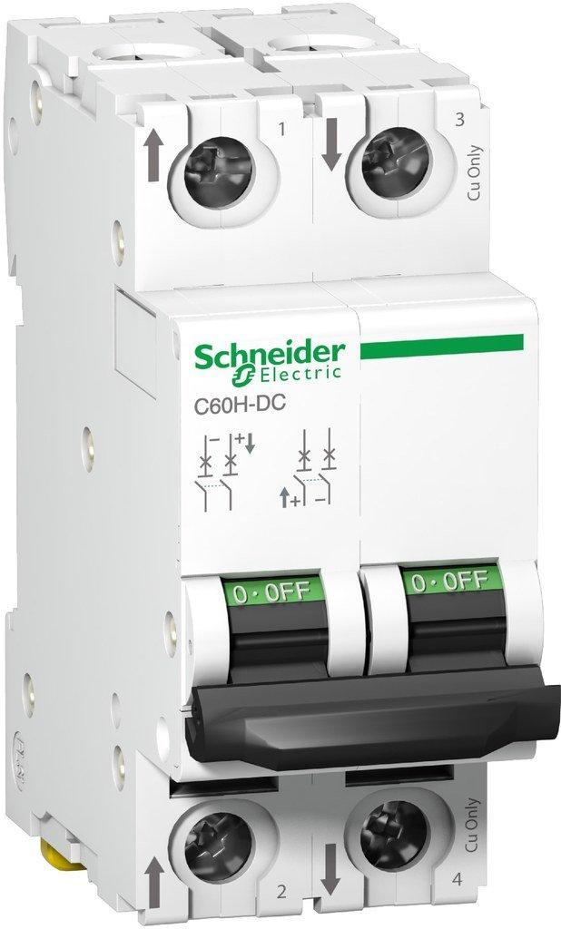 SCHNEIDER ELECTRIC Wyłącznik nadprądowy C60H-DC-C20-2 C 20A 2-biegunowy