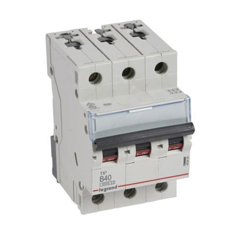 LEGRAND Wyłącznik nadprądowy S 303 3P B 40A 6000A TX3