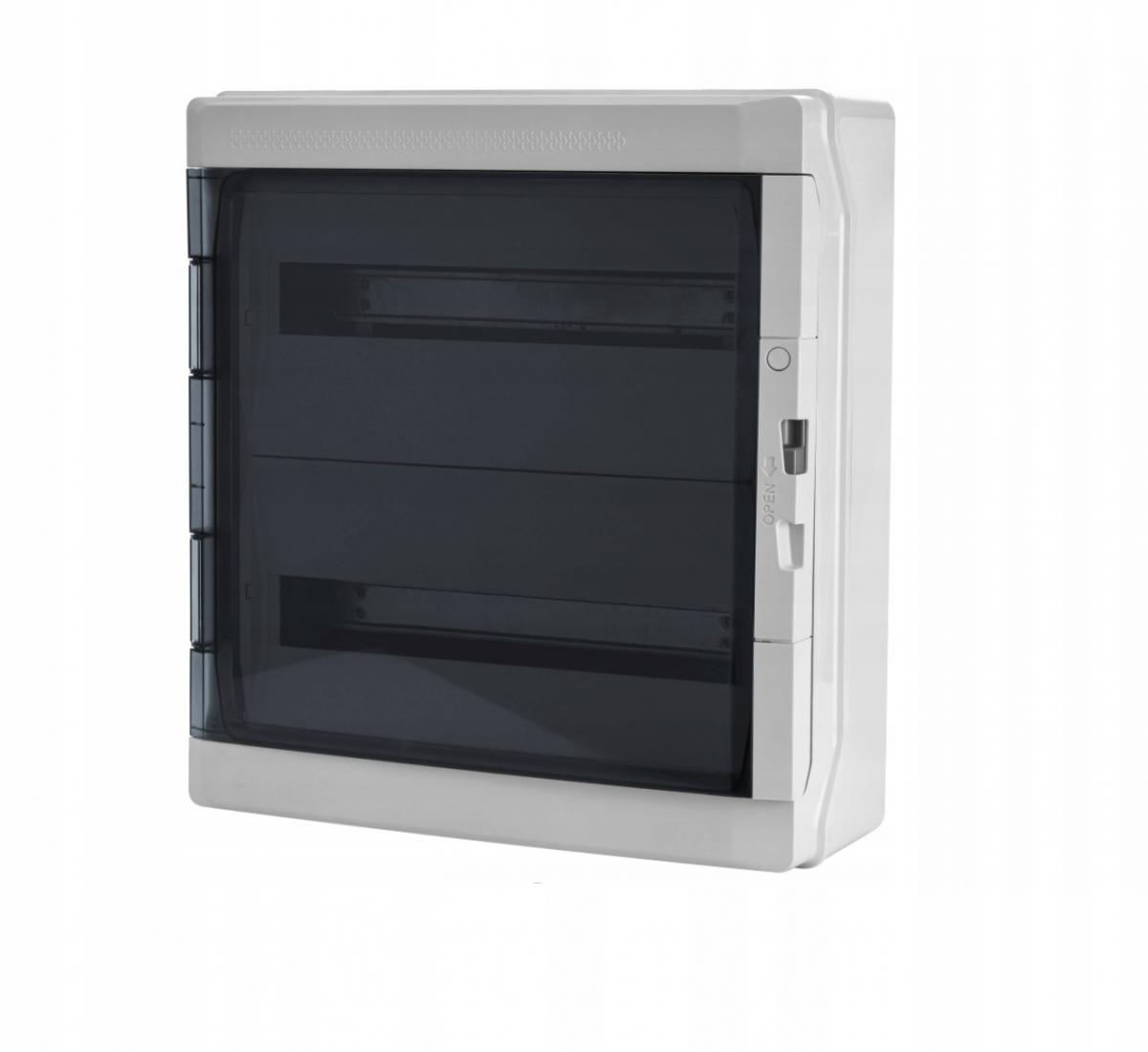Rozdzielnica GALANT PLUS RN 2/36 IP65 drzwi transparentne N+PE (36 modułowa