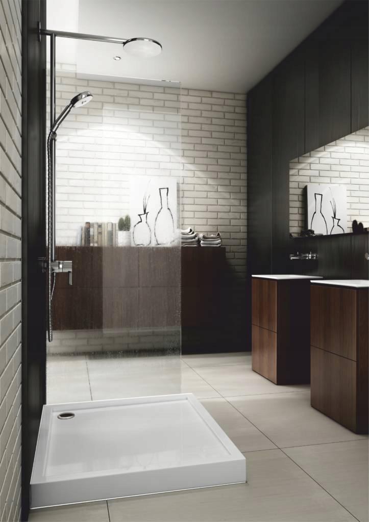 SCHEDPOL Brodzik akrylowy Competia z podbudową Stabilsound Plus 90x90