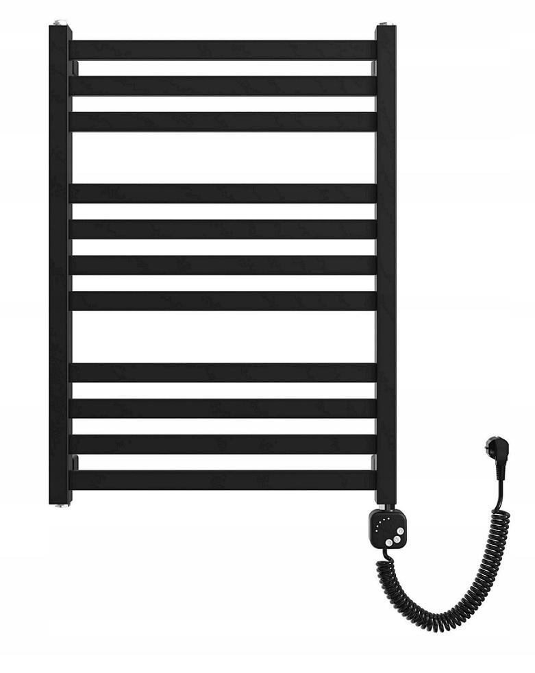 Grzejnik elektryczny VITALLE Loano E 75/53 313 W 730x530 czarny mat