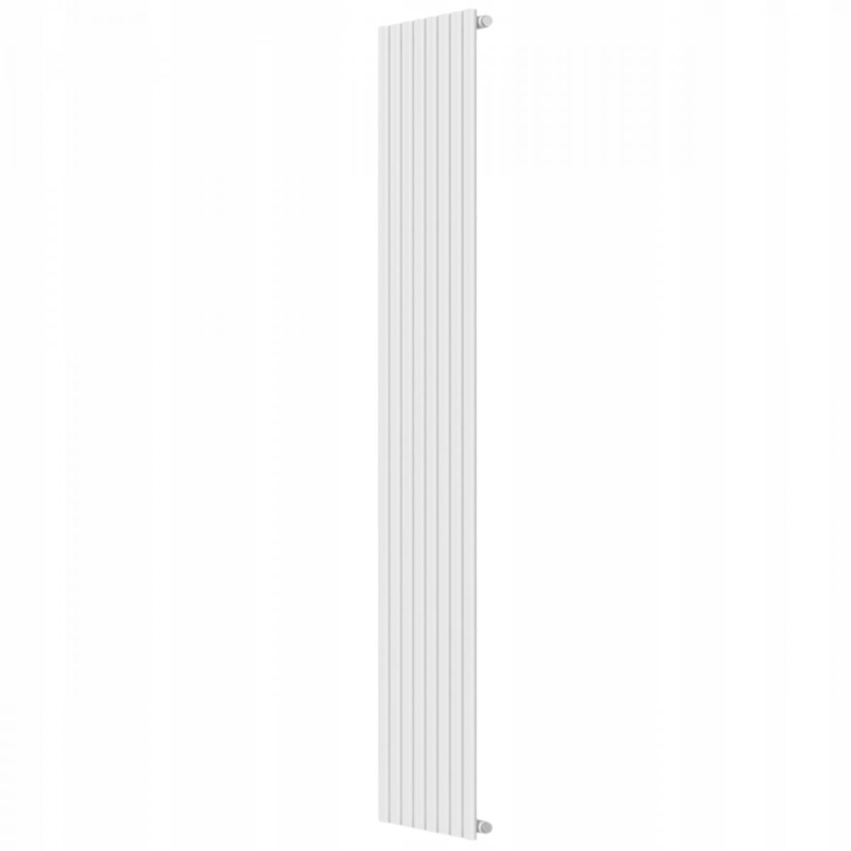Grzejnik pionowy dekoracyjny INVENA MONO 2000X480 MOC: 983W BIAŁY