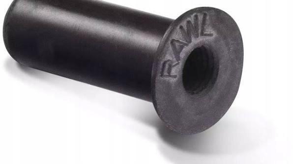 RAWLPLUG Kołek gumowy Rawlnut z gwintem wew. M5, [OP 50] RNT