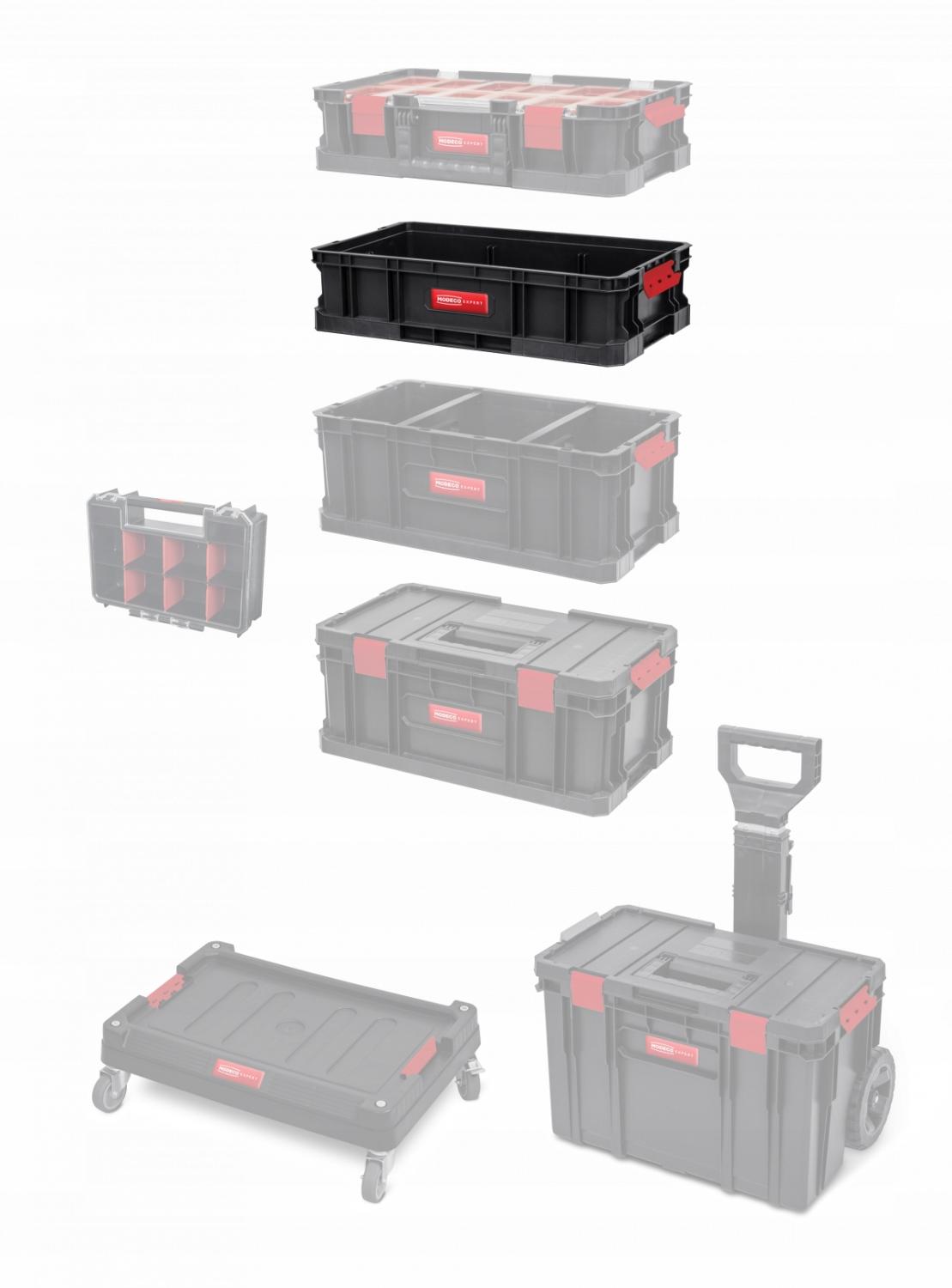 SYST.POJ.NARZĘDZ. OTWARTA SKRZYNKA 14,3L 5 REGUL.PRZEGRÓD [EXPERT]