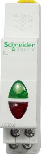Lampka podwójna iIL-2-R/G-230 zielona/czerwona 110...230 V AC, 110...130 V
