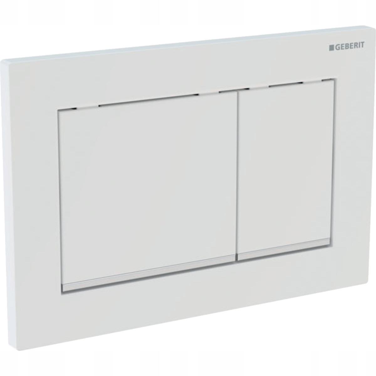 Przycisk spłuczki Geberit Omega30 biały/chrom 48h