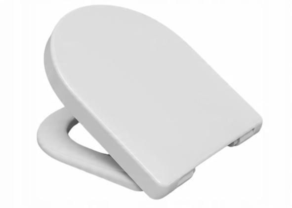 Deska WC GAP ROUND Wolnoopadająca Supralit Biały ROCA[5]