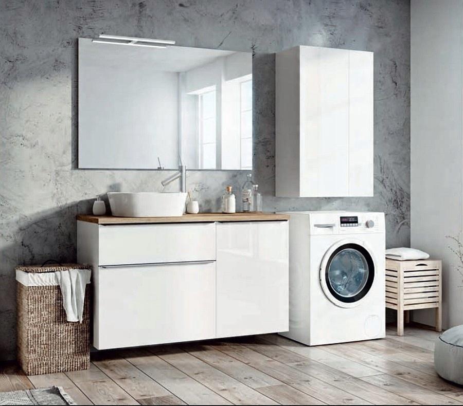 Komoda LOFTY 50x49cm Wisząca Cargo White ELITA