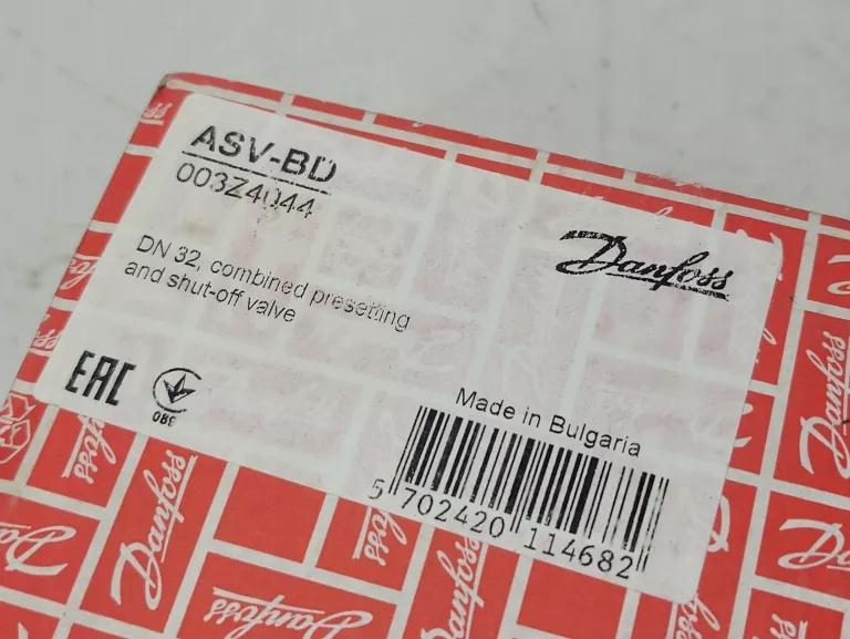 Zawór współpracujący z zaworami ASV-P/-PV - ASV-BD, DN32, gwint wew. 1 1/4