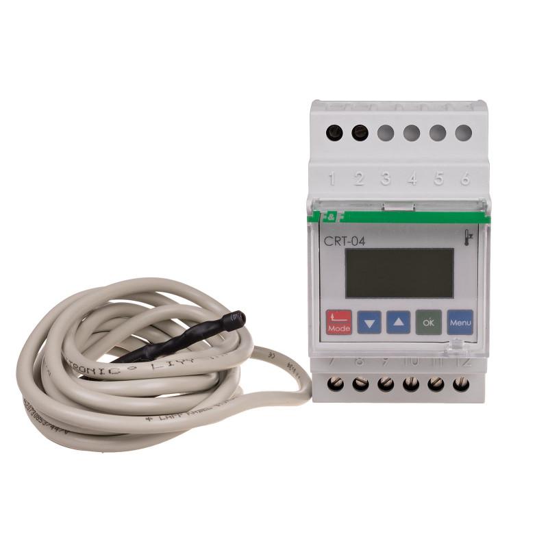 Cyfrowy regulator teperatury CRT-04 , zakres regulacji 0-60° C, z sondą w k