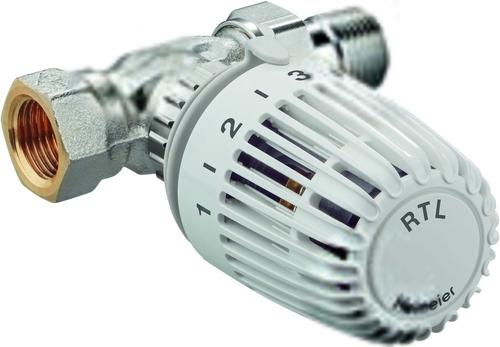 RTL - Ogranicznik temperatury powrotu DN15 niklowany, KVS 0,73 prosty