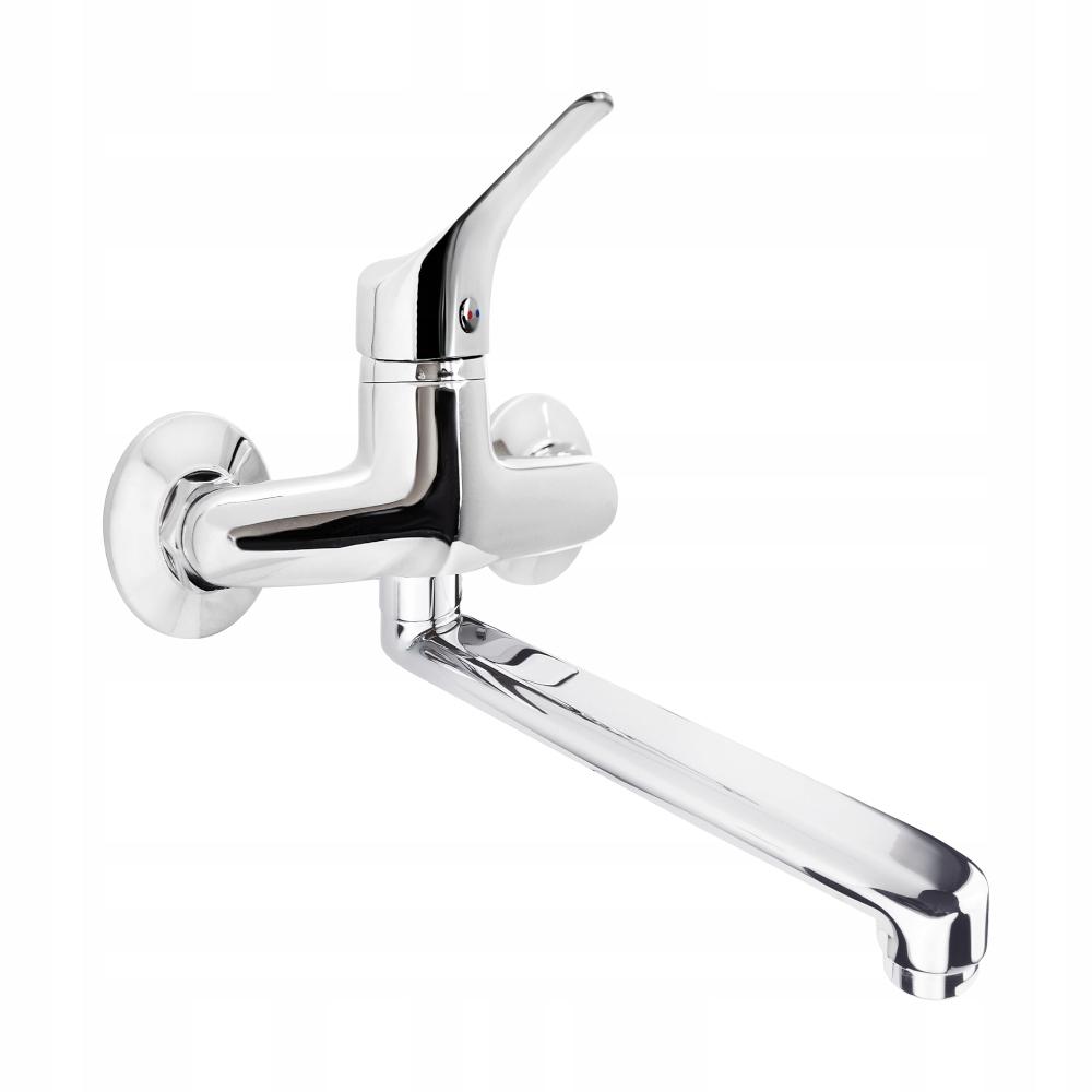 DEANTE Bateria zlewozmywakowa Joko chrom ścienna BOJ_080M 48h