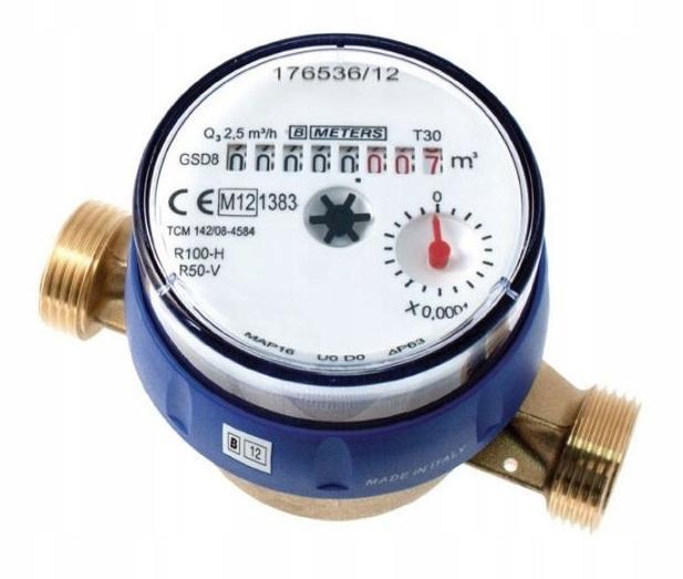 Wodomierz GSD8-RFM, DN15Q3=2,5,R160/R50,zimna wodaantymagnetyczny