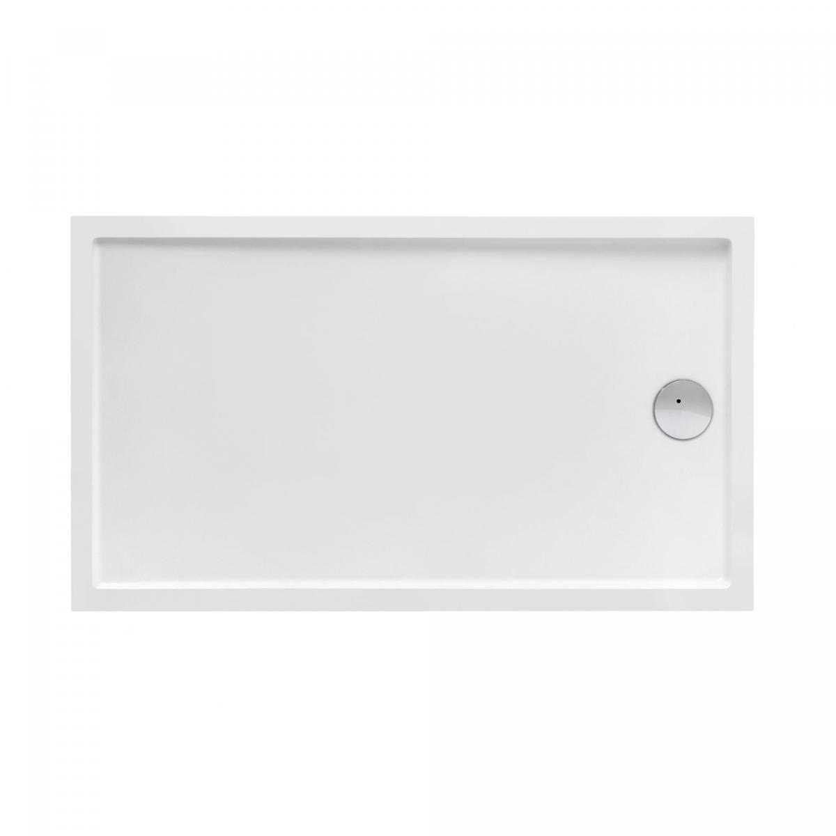 Brodzik akryl prostokątny 80x120x4 cm ROCA GRANADA FLAT