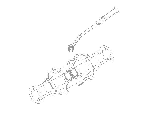 DANFOSS Zawór kulowy JIP z końcówkami do wspawania, PN40, DN40
