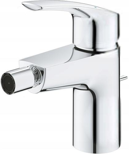 Bateria bidetowa stojąca GROHE Eurosmart Cosmopolitan 1-otw. mosiężna chrom