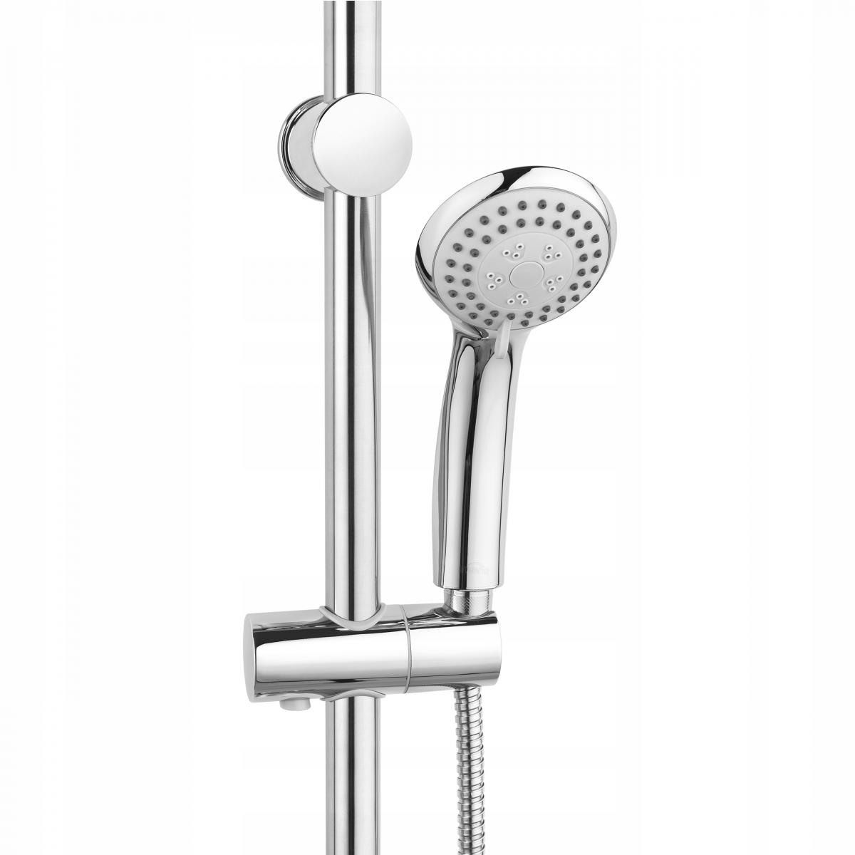 INVENA ZESTAW NATRYSKOWY NA DRĄŻKU CITY 3F