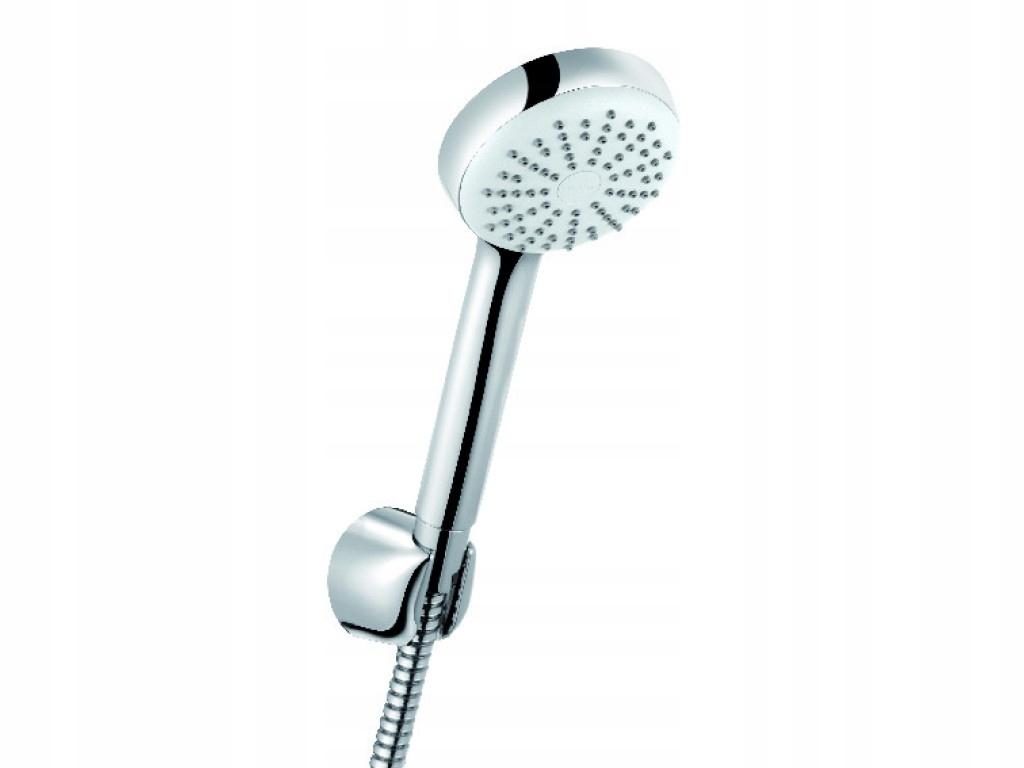 Zestaw wannowo-natryskowy KLUDI LOGO 1S chrom rączka natrysku, wąż LOGOFLEX