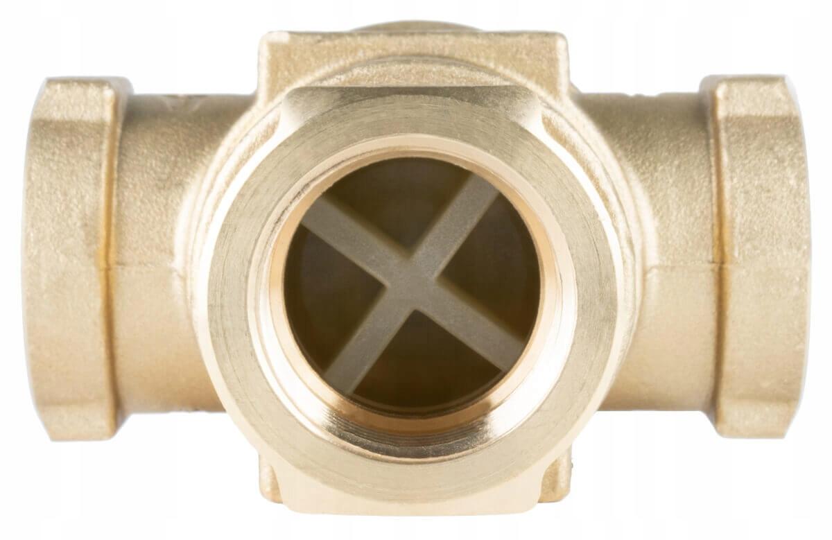 AFRISO Zawór temperaturowy ATV 556, DN32, Rp1 1/4 cala, kvs 9, 60°C