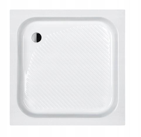 Brodzik akrylowy kwadratowy 90x90x15 cm SANPLAST Classic B/CL 90x90x15+STB