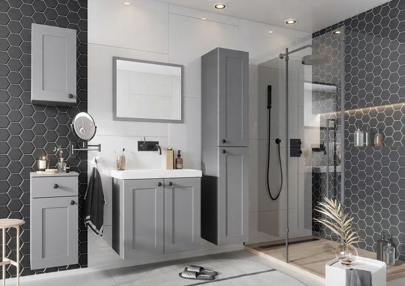 Umywalka nablatowa GAP ALTER 60x42cm, z/otw., z/przel. Biały ROCA